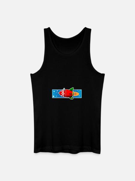 Rocket copy - Men’s Organic Tank Top - black