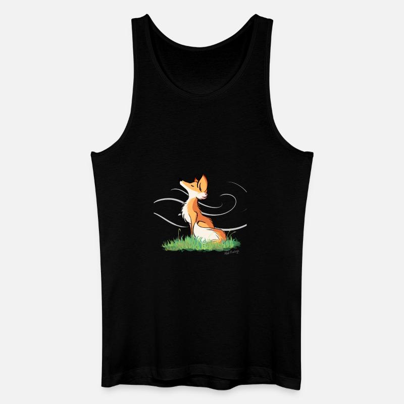 Relax - Männer Bio Tank Top - Schwarz