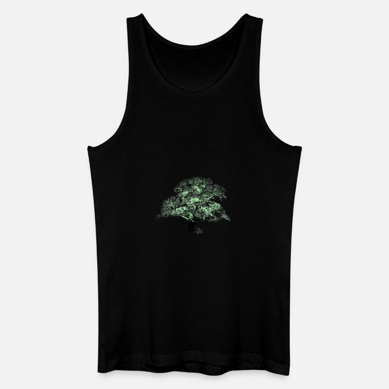 OAKtree - Männer Bio Tank Top - Schwarz