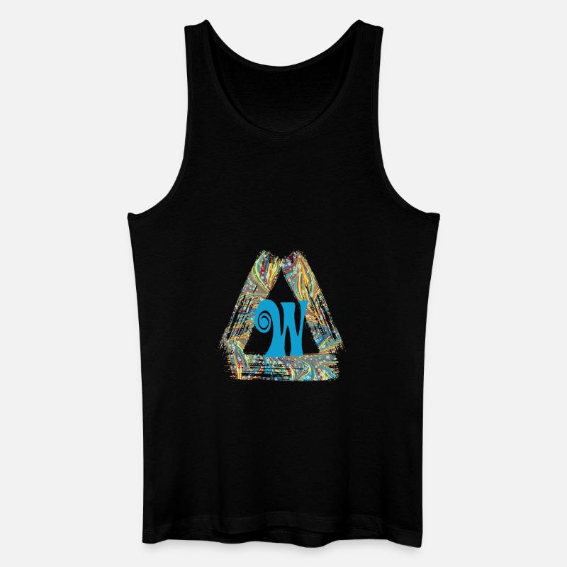 e 201 w - Männer Bio Tank Top - Schwarz