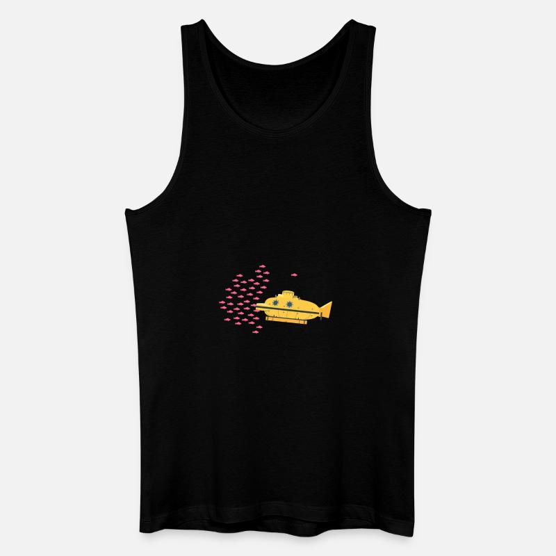 Bellafonte - Männer Bio Tank Top - Schwarz
