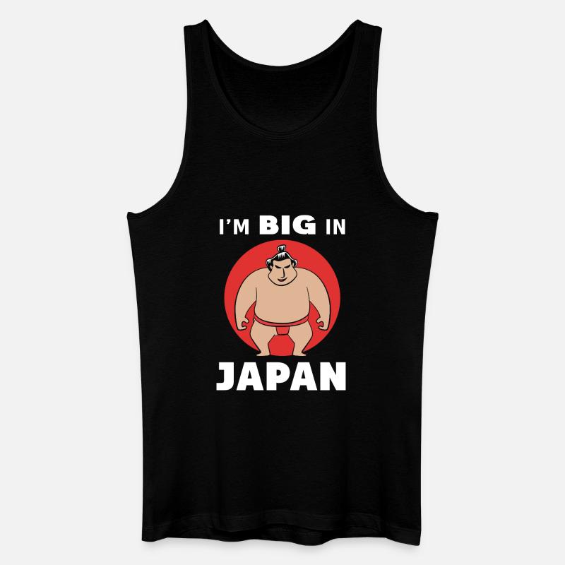 Sumo - Männer Bio Tank Top - Schwarz