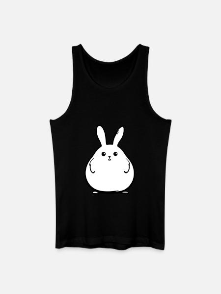 Bunny Funny Easter - Men’s Organic Tank Top - black