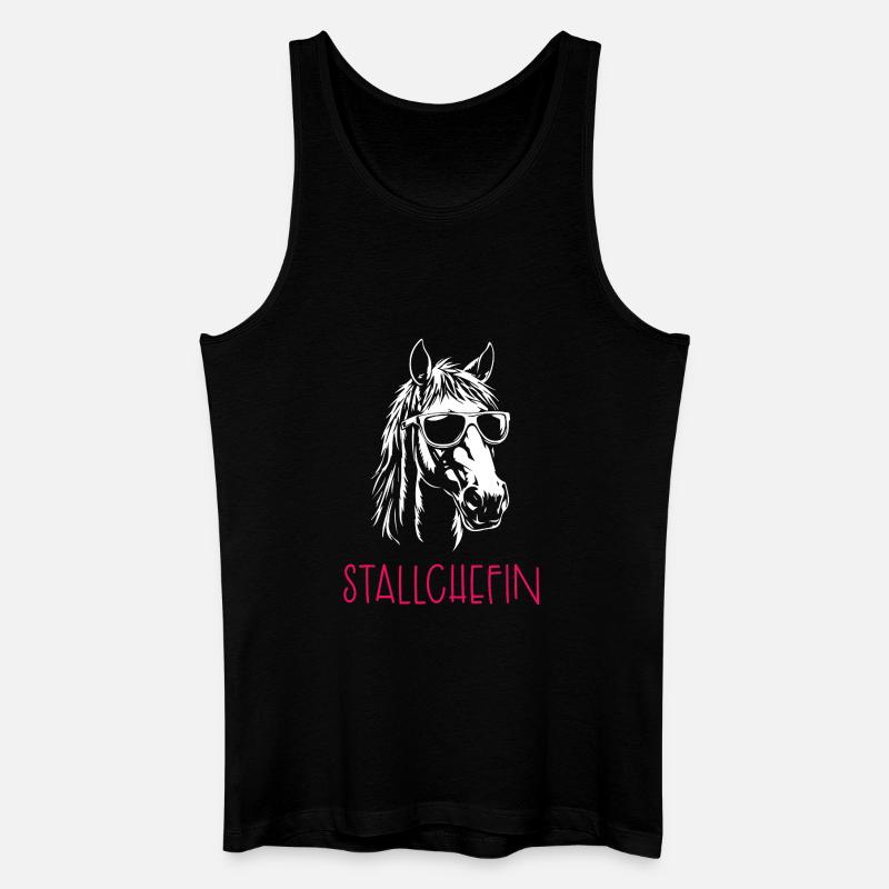 Stable manager - Men’s Organic Tank Top - black