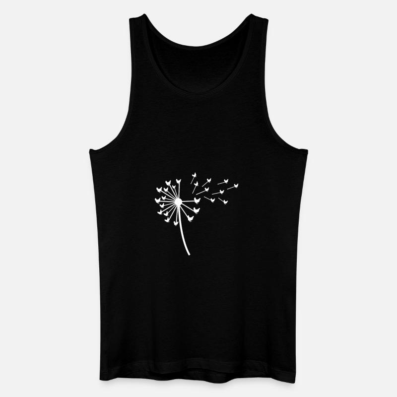 Hühner Henne - Männer Bio Tank Top - Schwarz