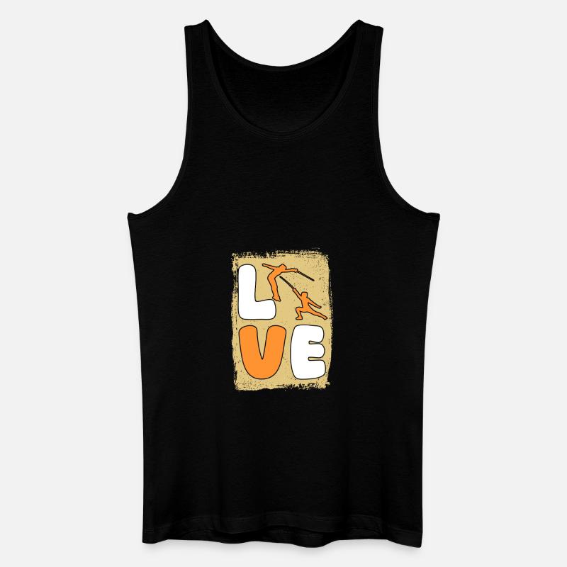 Fechter Fechten - Männer Bio Tank Top - Schwarz