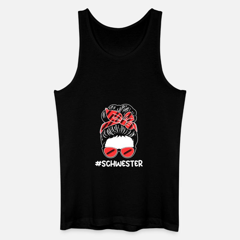 Harmonica Sister Harmonica - Men’s Organic Tank Top - black