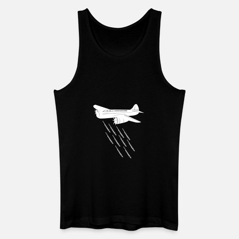 Flötist Querflöte - Männer Bio Tank Top - Schwarz