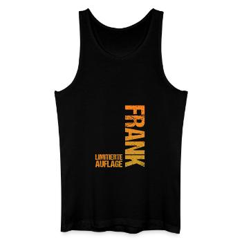 Frank - Men’s Organic Tank Top - black - Front