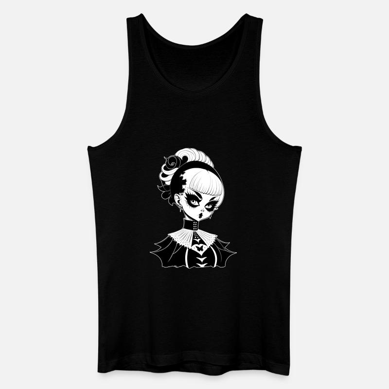 Gothic Hexe, Goth Hexerei - Männer Bio Tank Top - Schwarz