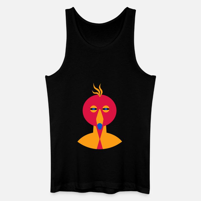 Sunny Phoenix - Männer Bio Tank Top - Schwarz