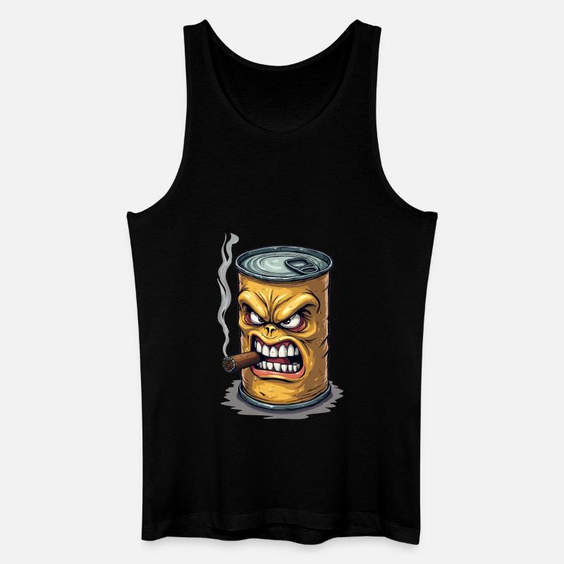 Tin - Men’s Organic Tank Top - black