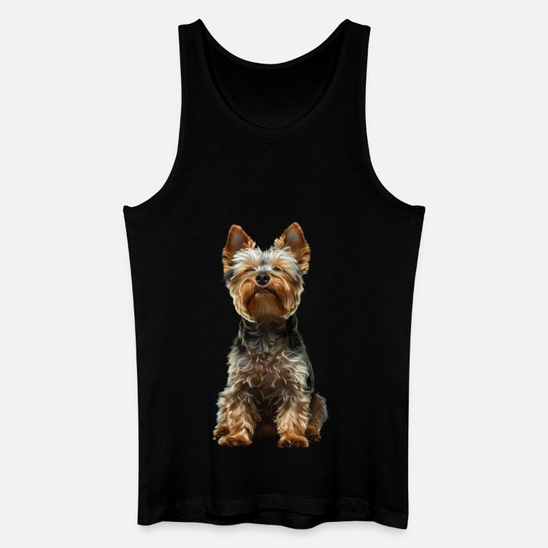 Yorkshire Terrier - Männer Bio Tank Top - Schwarz