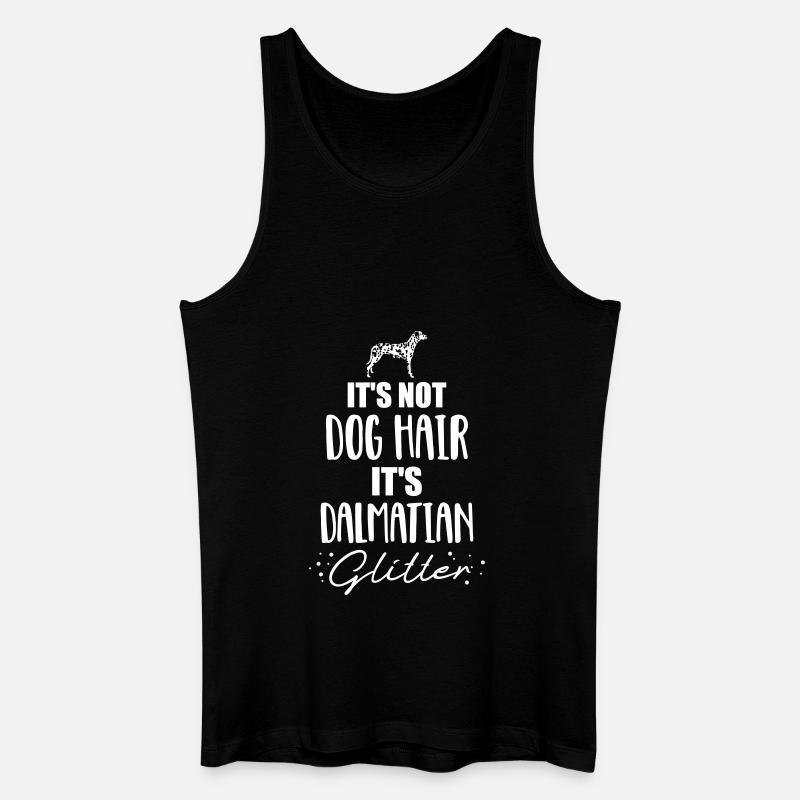 Dalmatiner - Männer Bio Tank Top - Schwarz
