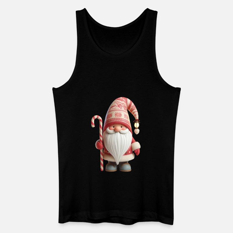 Weihnachtswichtel 2 - Männer Bio Tank Top - Schwarz