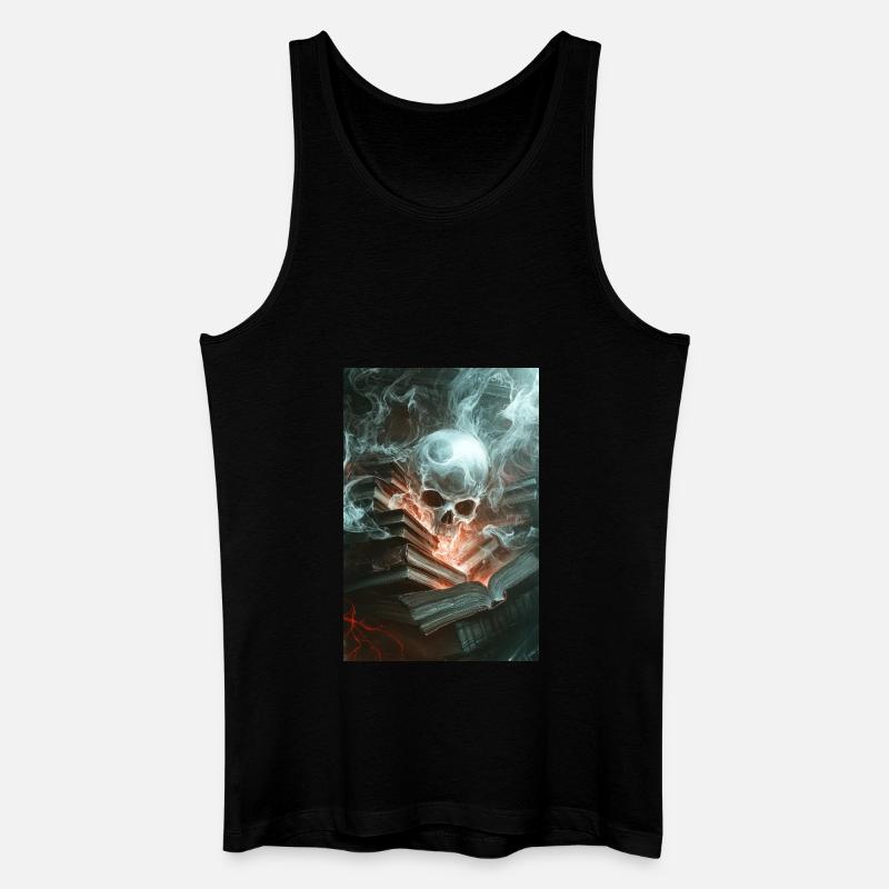 Haunted Knowledge Unleashed - Men’s Organic Tank Top - black