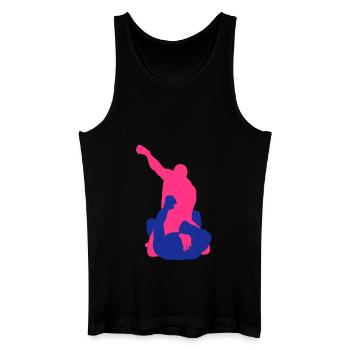 MMA # 6 - Boden n Pound - Männer Bio Tank Top - Schwarz - Vorne