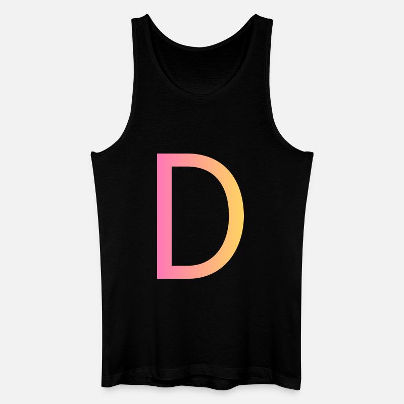D - Débardeur bio Homme - noir