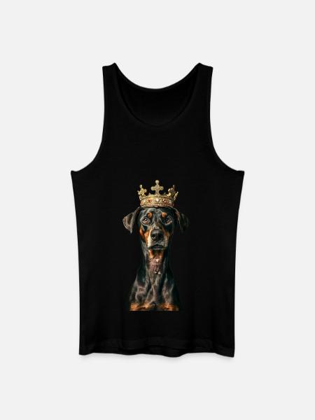 Doberman - Débardeur bio Homme - noir