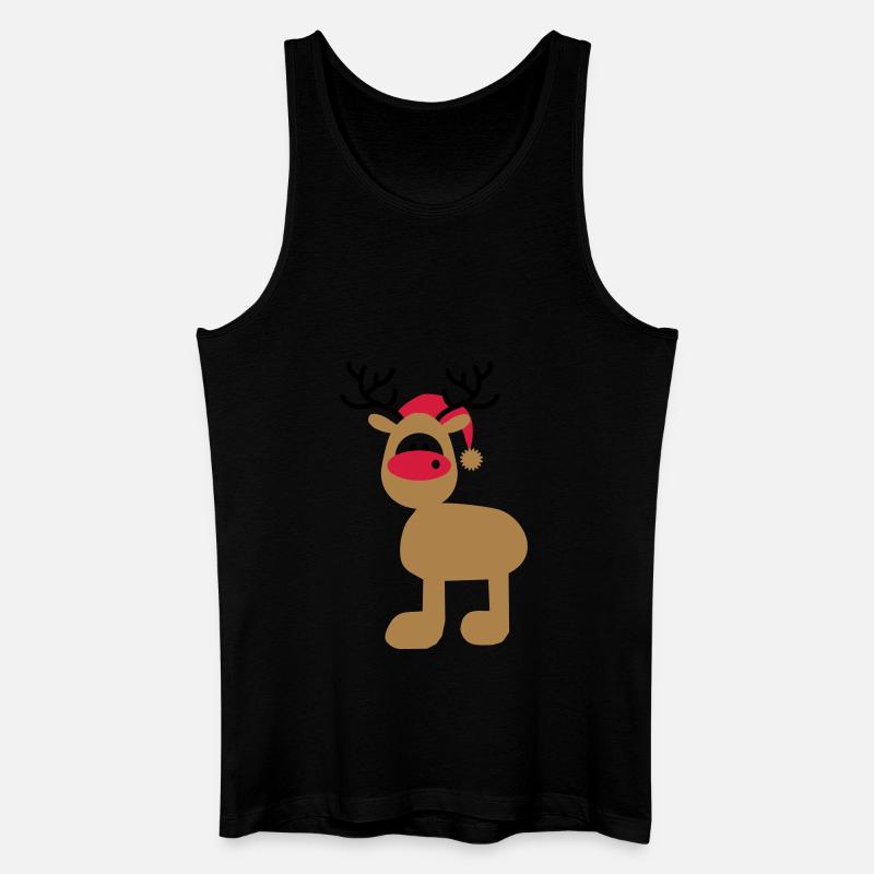 Weihnachten - Männer Bio Tank Top - Schwarz