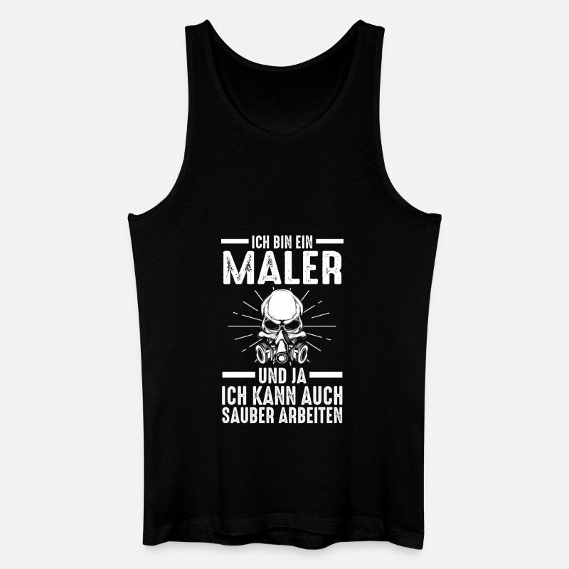 Master Painter Journeyman Painter - Men’s Organic Tank Top - black