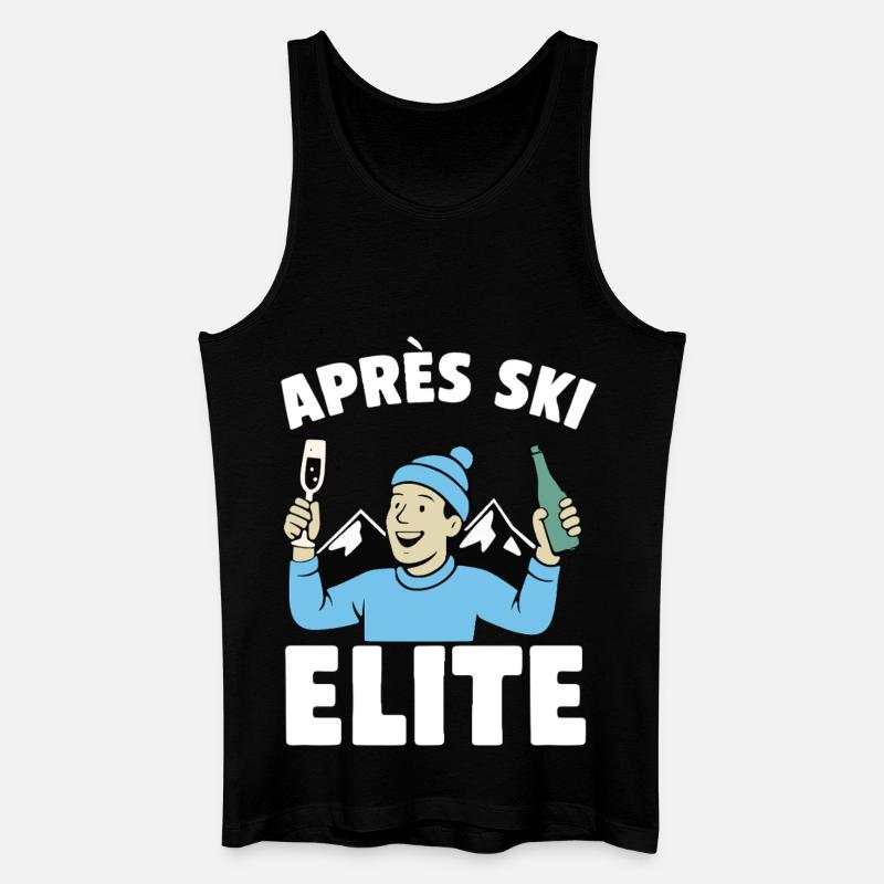 Après Ski Elite Feier - Männer Bio Tank Top - Schwarz