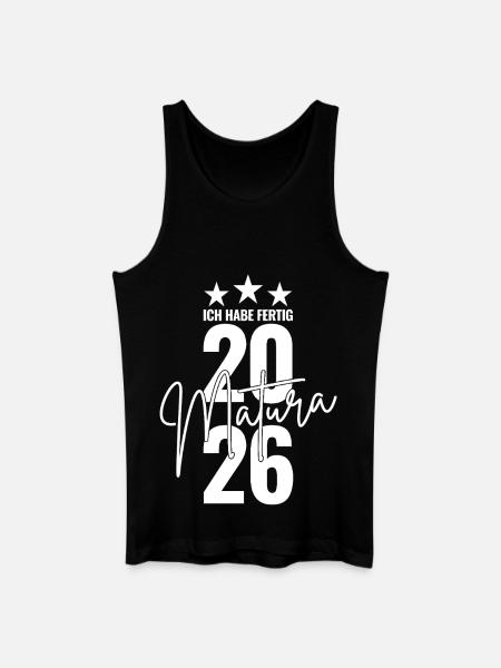 Matura 2026 I'm done - Men’s Organic Tank Top - black