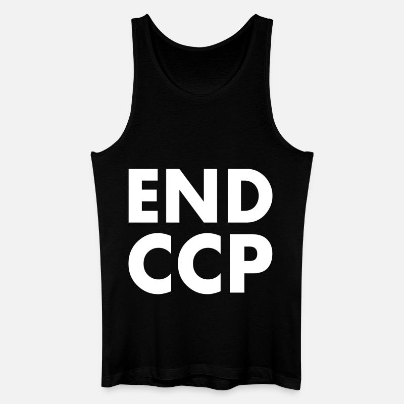 End ccp - Männer Bio Tank Top - Schwarz