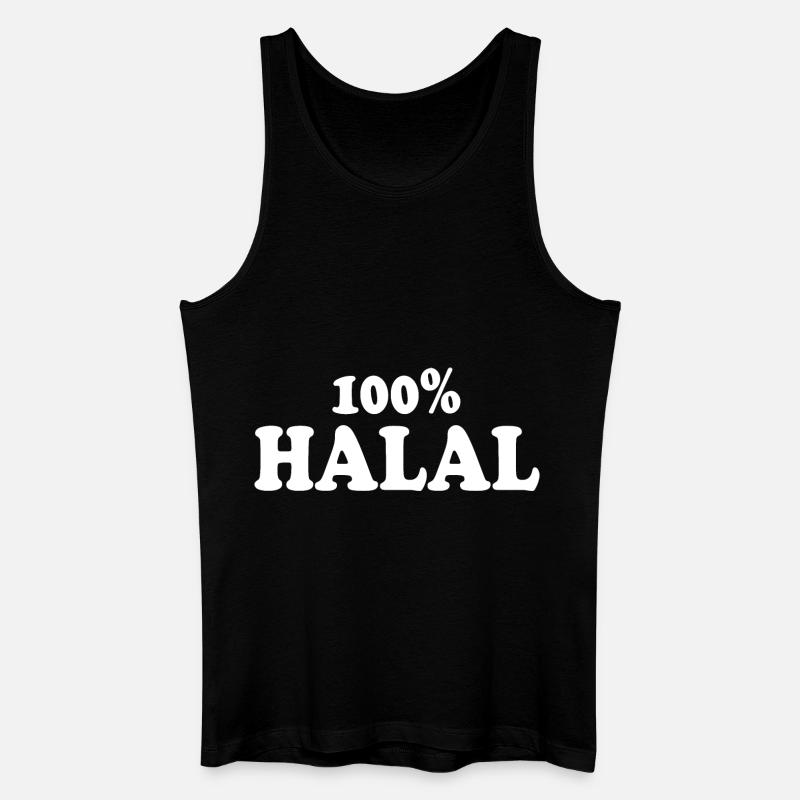 Halal - Männer Bio Tank Top - Schwarz