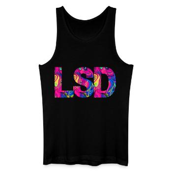 LSD 25 Sunshine Acid - Men’s Organic Tank Top - black - Front