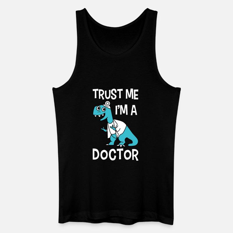Arzt Doktor - Männer Bio Tank Top - Schwarz