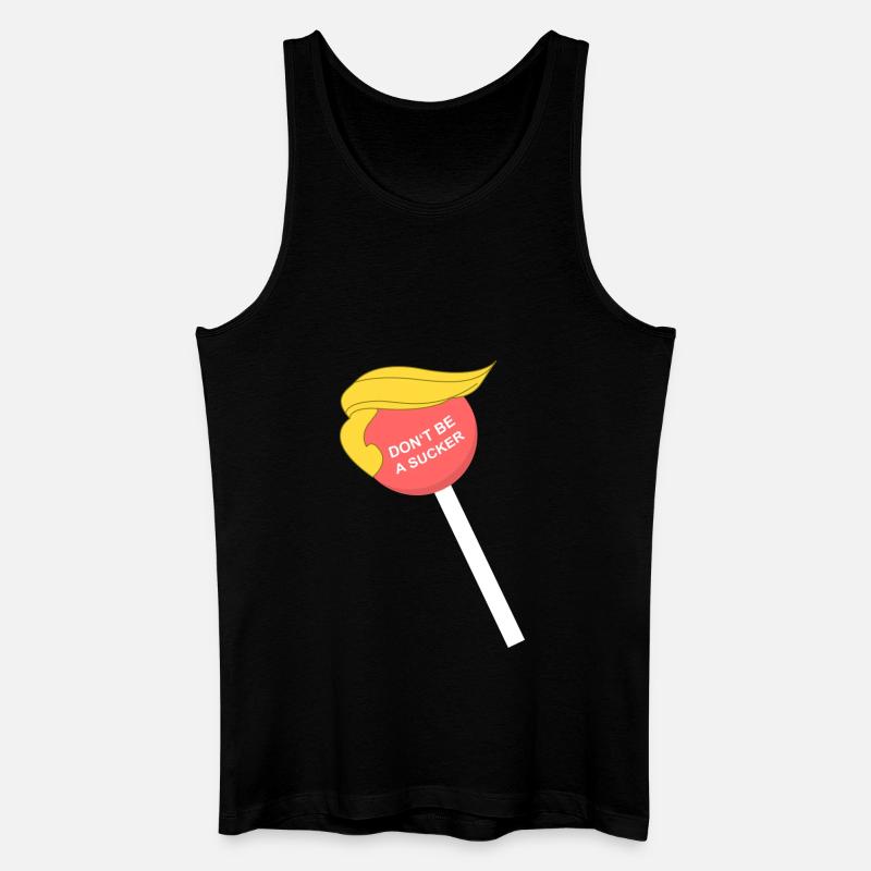 Don't be a sucker - Männer Bio Tank Top - Schwarz