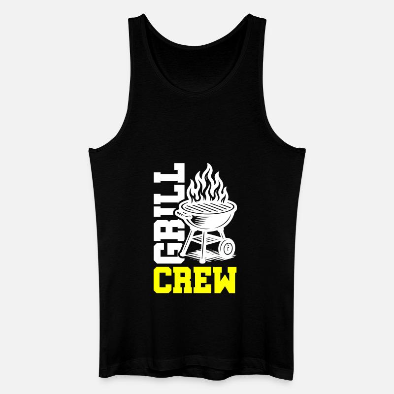 Grill Crew - Men’s Organic Tank Top - black