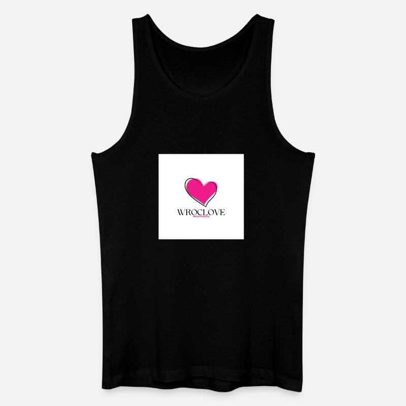 Breslau - Männer Bio Tank Top - Schwarz