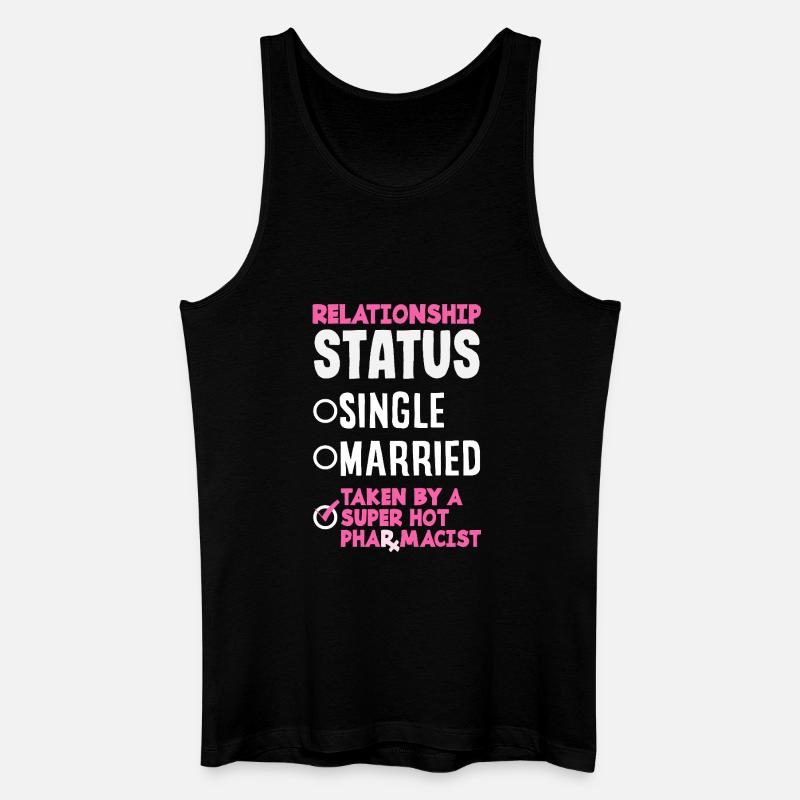 Apotheker Pharmazeutisch-technischer - Männer Bio Tank Top - Schwarz