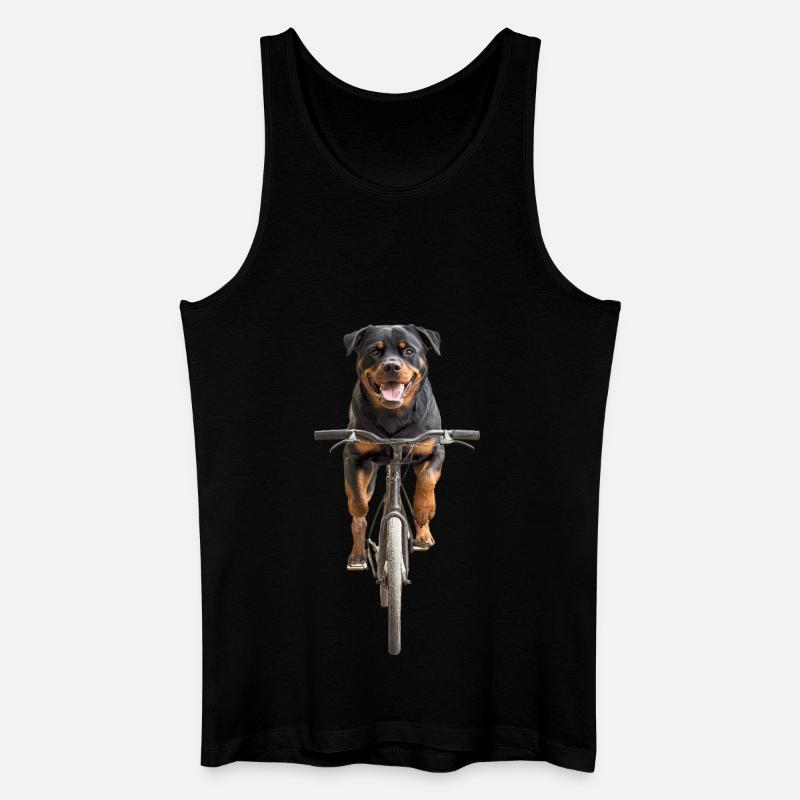 Rottweiler - Männer Bio Tank Top - Schwarz