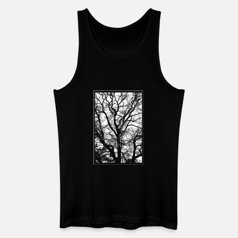 Tree - Men’s Organic Tank Top - black