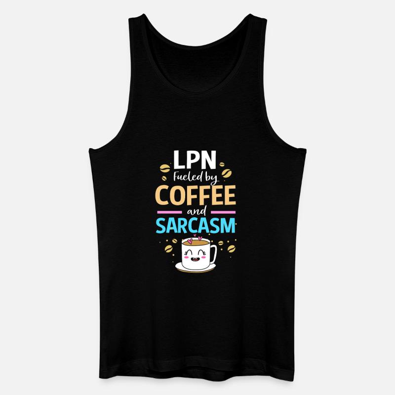 Krankenschwester Krankenpfleger Krankenpflegerin - Männer Bio Tank Top - Schwarz