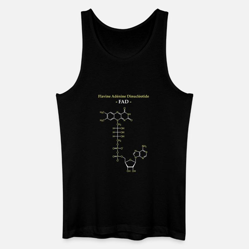 ADF Flavin Adenine Cofactor - Men’s Organic Tank Top - black