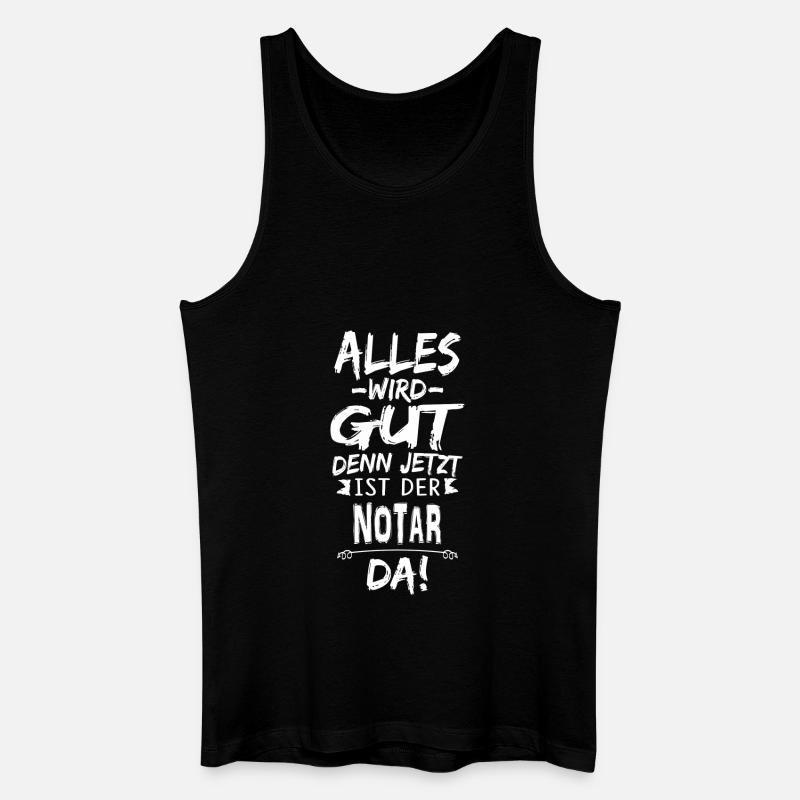 NOTAR - Männer Bio Tank Top - Schwarz