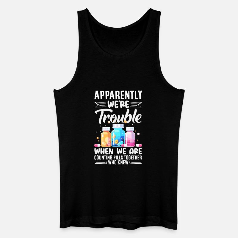 Apotheker Pharmazeutisch-technischer - Männer Bio Tank Top - Schwarz