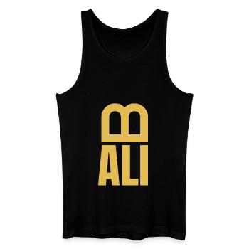 Bali Hoodie - Men’s Organic Tank Top - black - Front