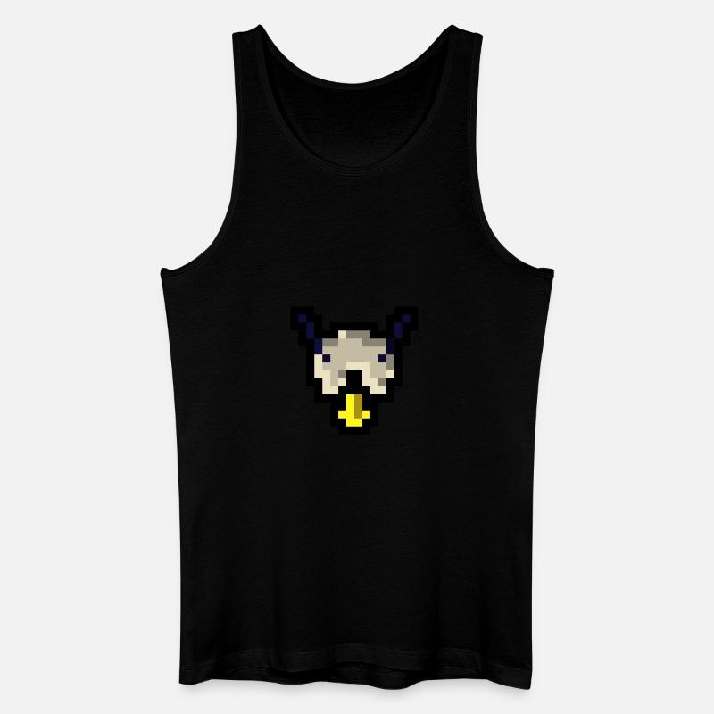 Pixel Hund - Männer Bio Tank Top - Schwarz