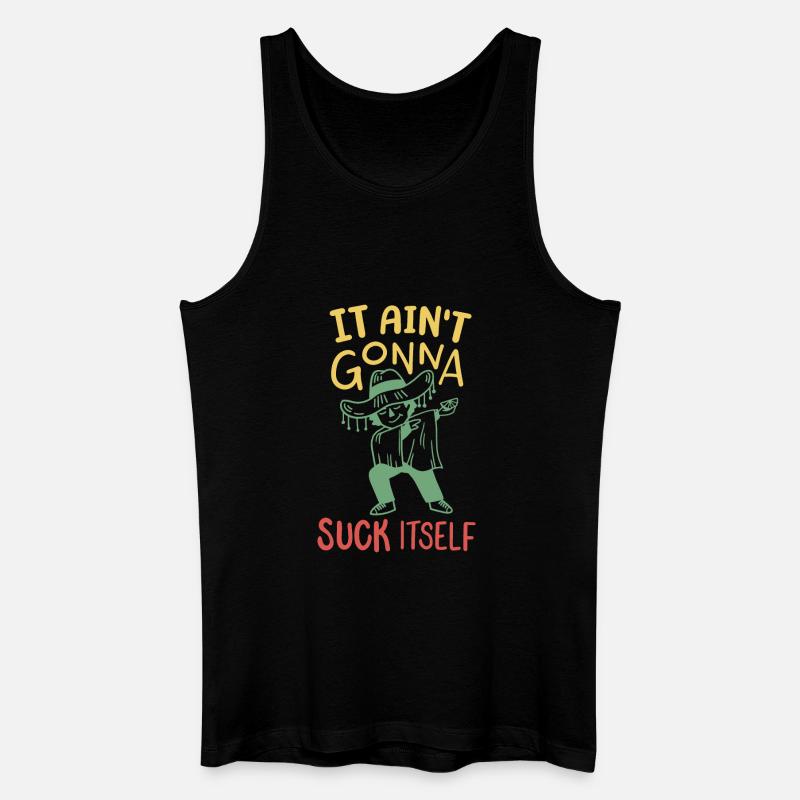 Cinco de Mayo Dabbing Mexikaner - Männer Bio Tank Top - Schwarz
