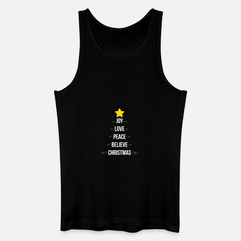 Weihnachten - Männer Bio Tank Top - Schwarz