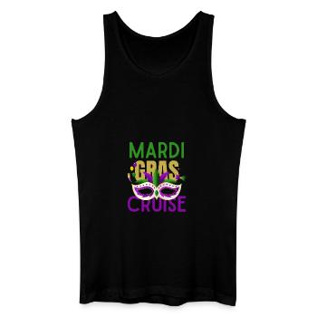 Croisière Mardi Gras 2026 Fête de famille assortie - Débardeur bio Homme - noir - Devant