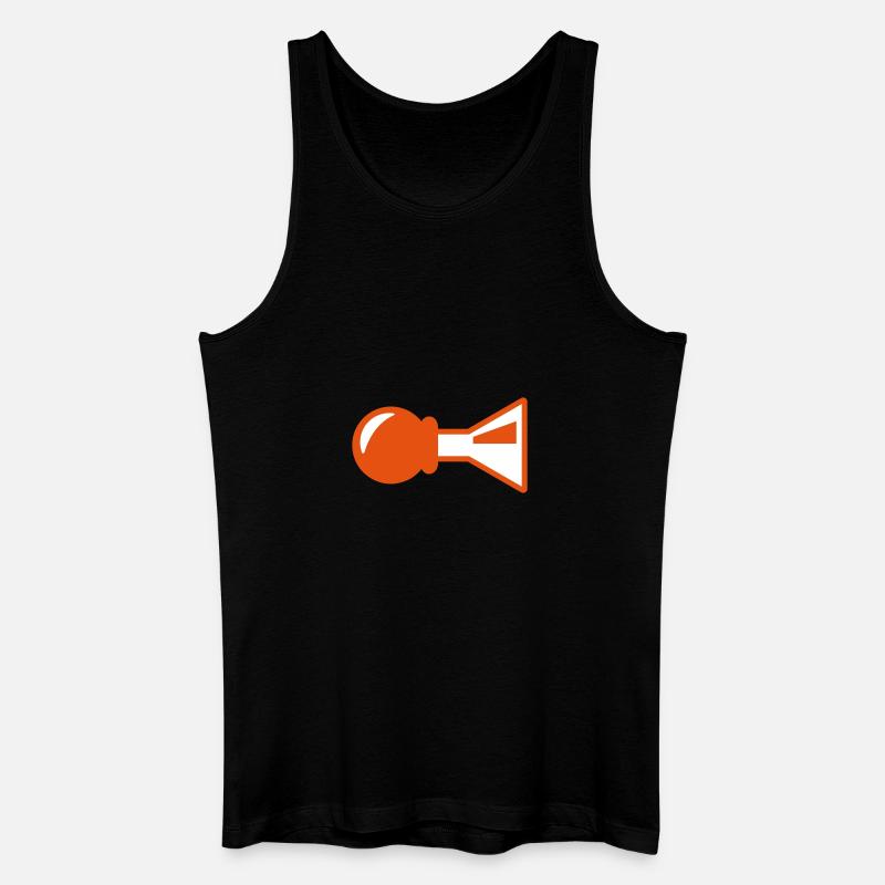 Horn - Men’s Organic Tank Top - black