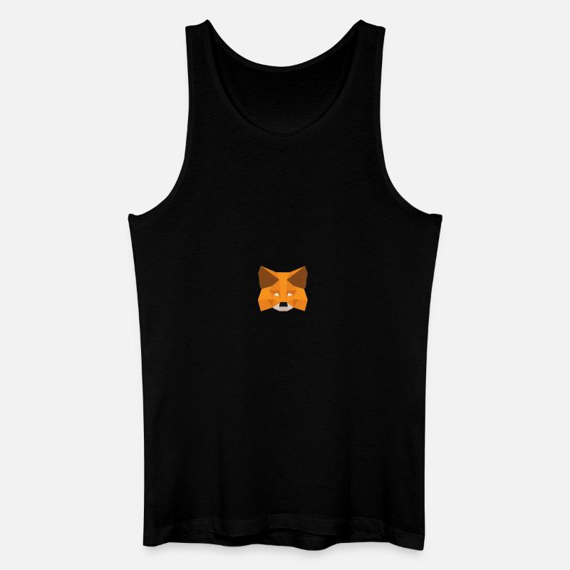 Schlau - Männer Bio Tank Top - Schwarz