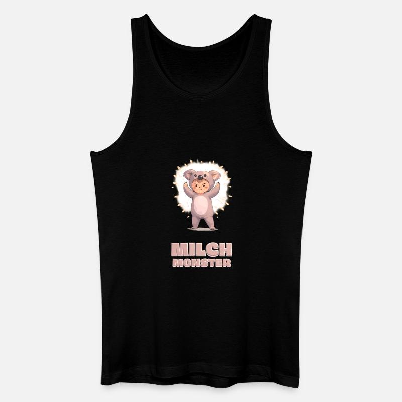  Koala Kostüm - Männer Bio Tank Top - Schwarz