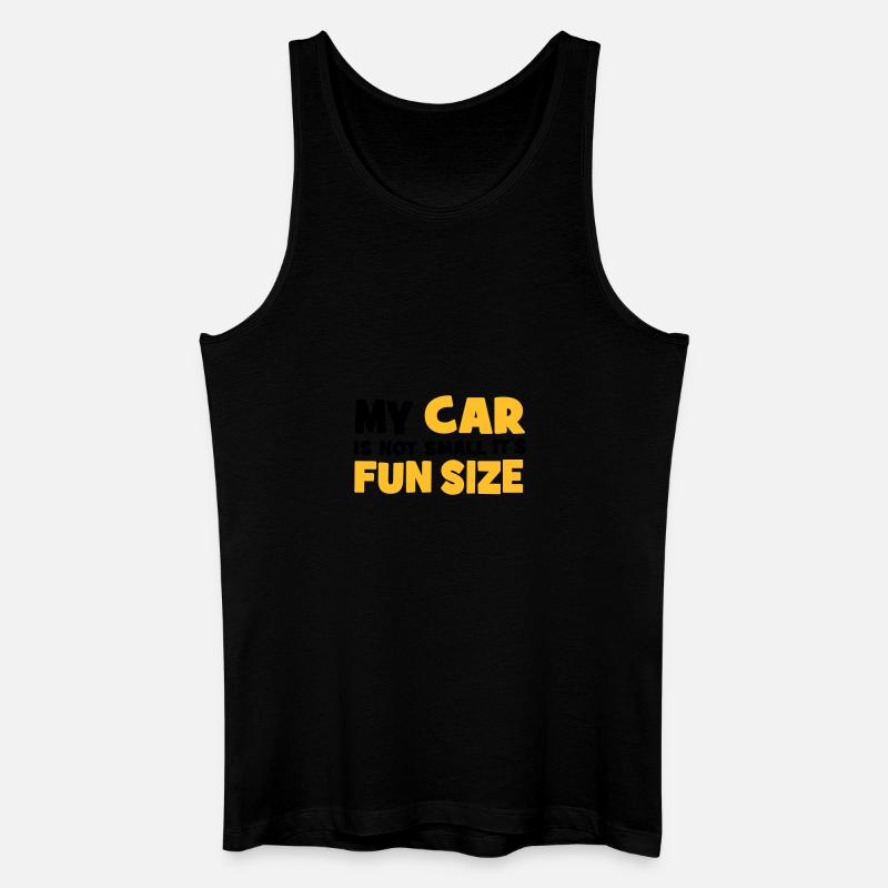 Auto - Männer Bio Tank Top - Schwarz